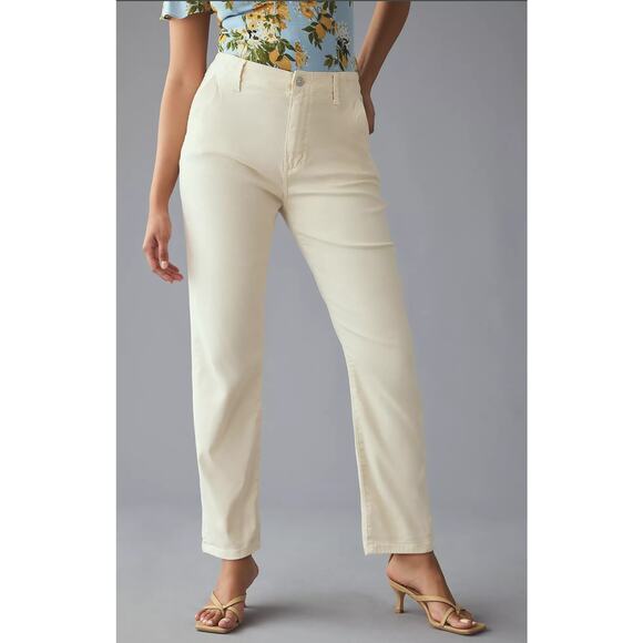 NWT Paige Drew Mid-Rise Relaxed-Leg Jeans - 32 waist - Picture 2 of 6